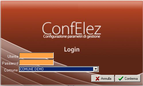 Confelez - Configuratore Iniziale